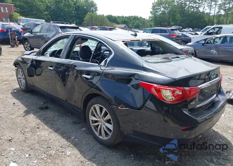 2014 Infiniti Q50 from USA, damaged, VIN JN1BV7AR0EM692893